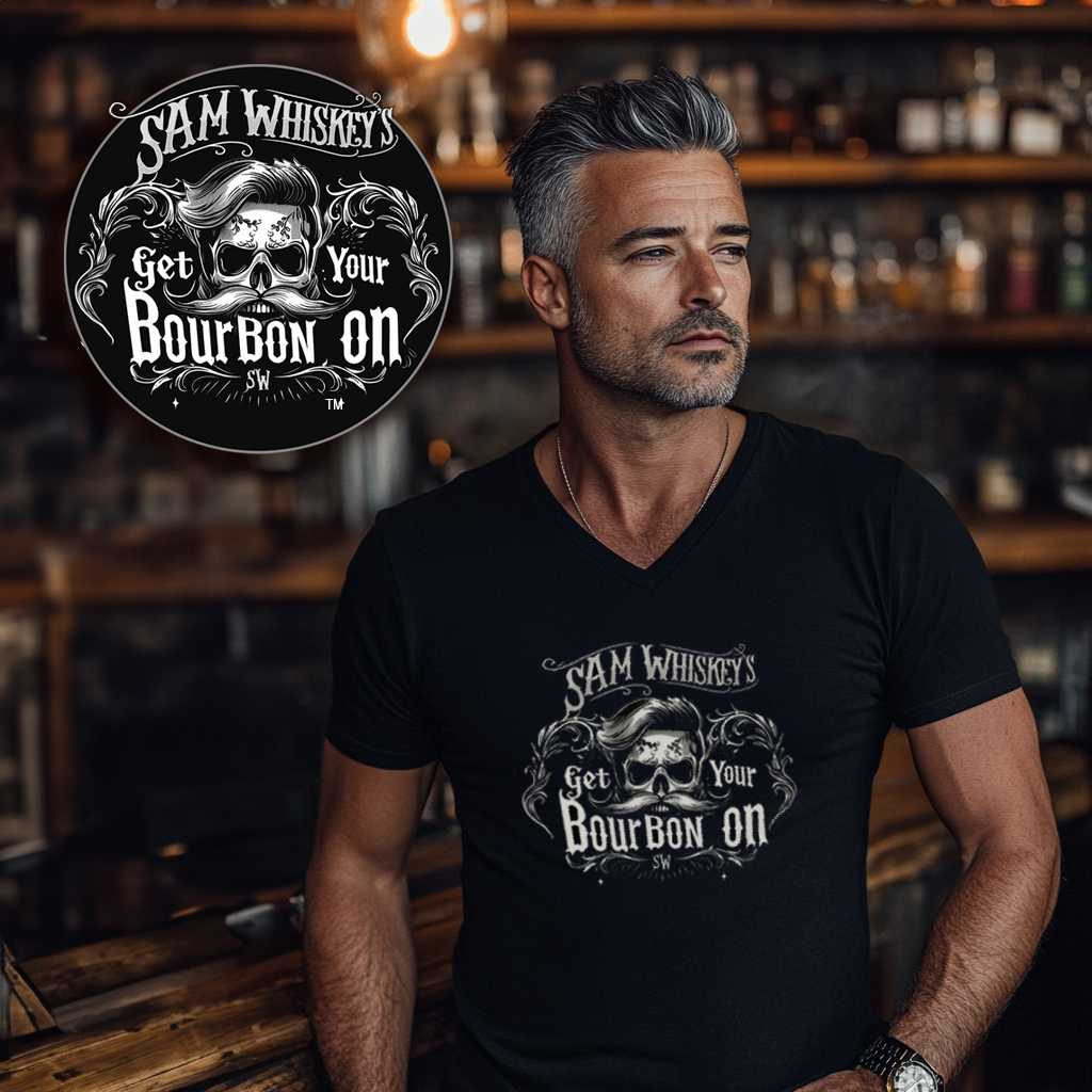 SAM WHISKEY'S AUTHENTIC BRANDS "GET YOUR BOURBON ON" TEE