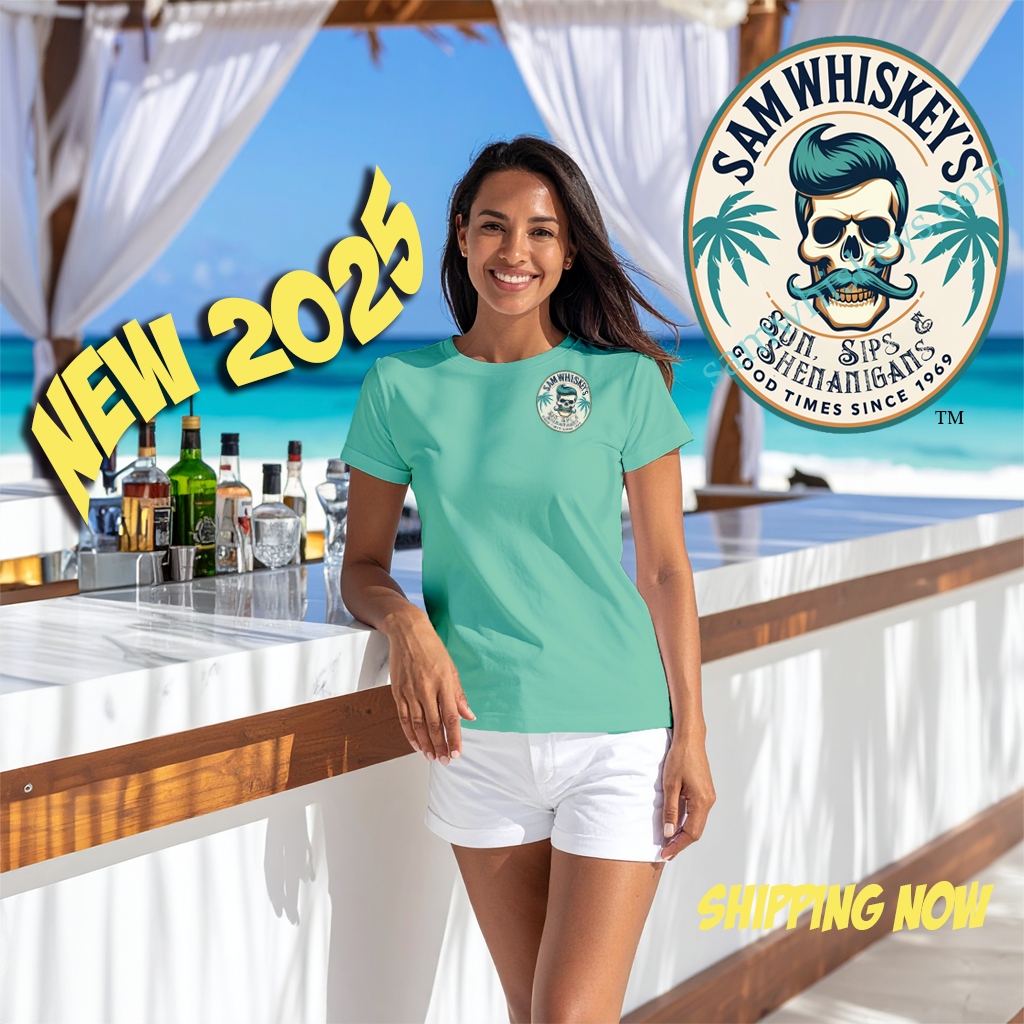 SW BEACH 2025 SUN, SIPS & SHENANIGANS TEE