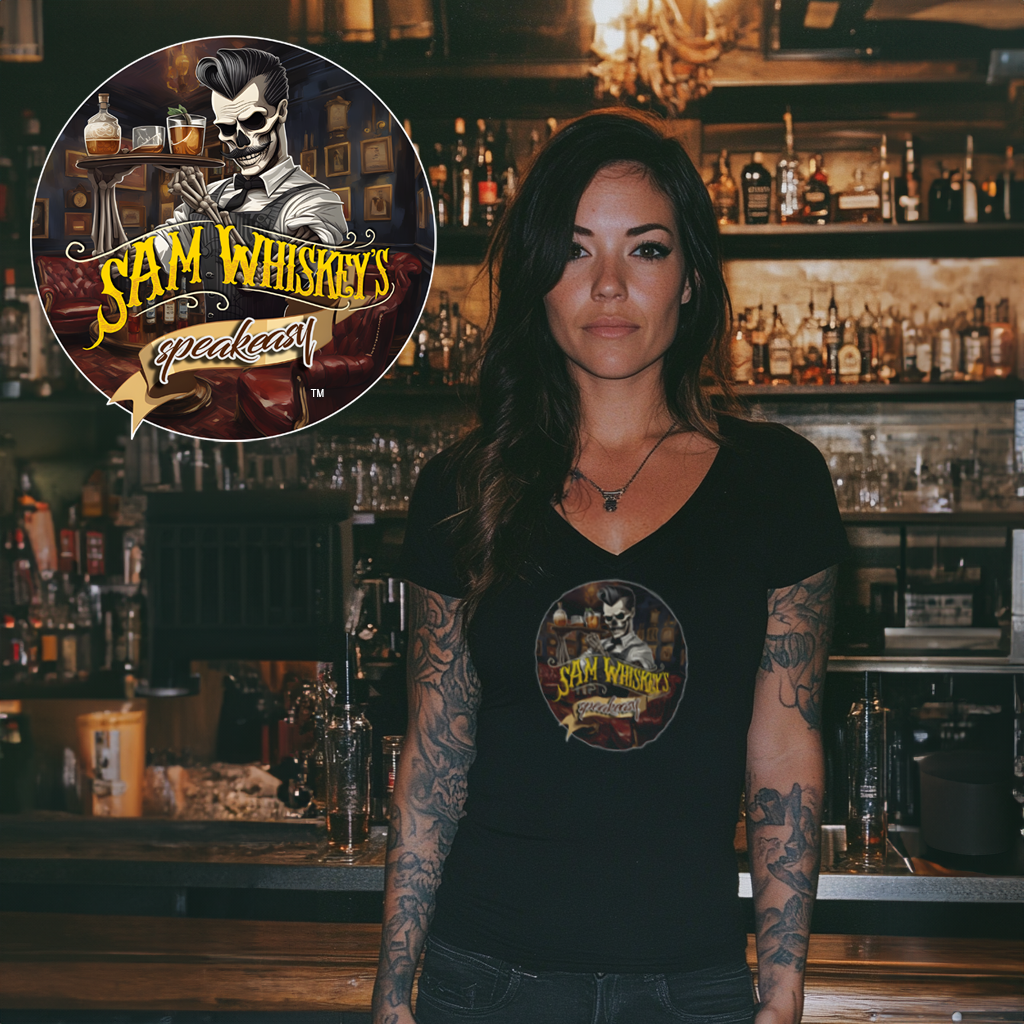 SAM WHISKEY'S AUTHENTIC BRANDS SPEAKEASY TEE