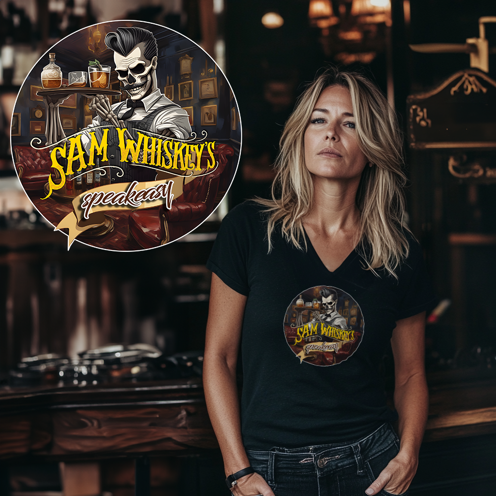 SAM WHISKEY'S AUTHENTIC BRANDS SPEAKEASY TEE