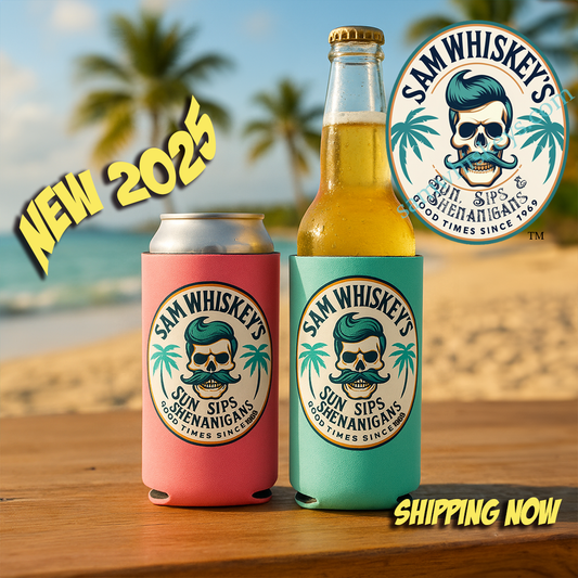 SW BEACH 2025 SUN, SIPS & SHENANIGANS KOOZIE